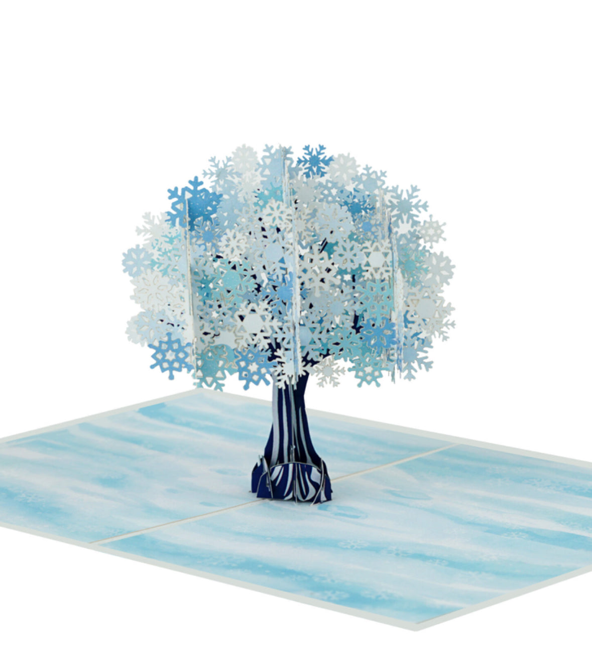 Winter Snowflake Tree