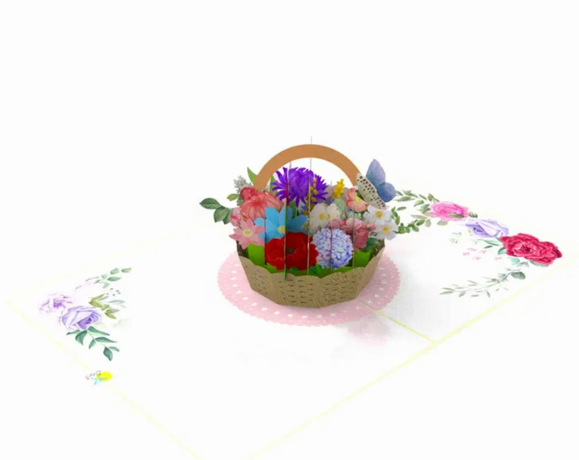Beautiful Flower Basket #3
