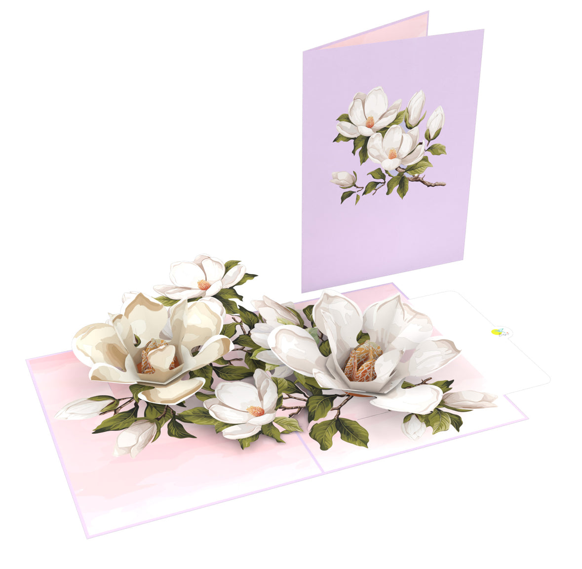 Magnificent Magnolias 3D Pop up Card