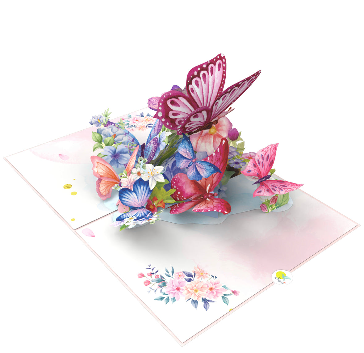 Elegant Butterflies Card