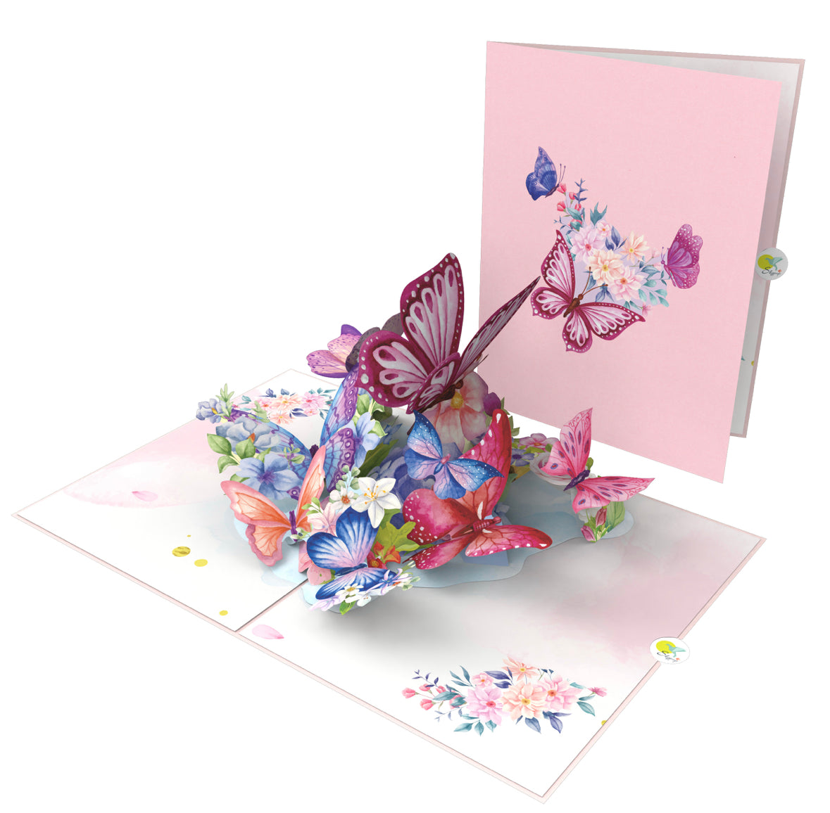 Elegant Butterflies Card
