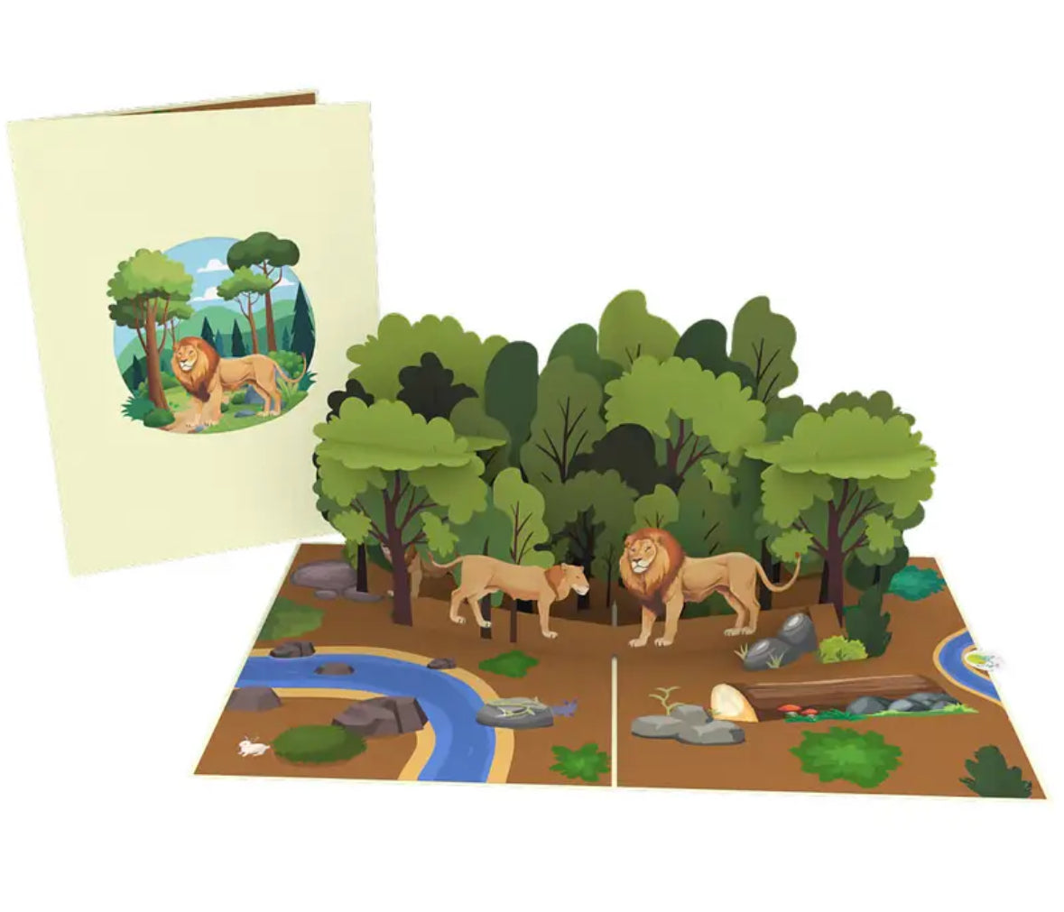 Lions in The Jungle