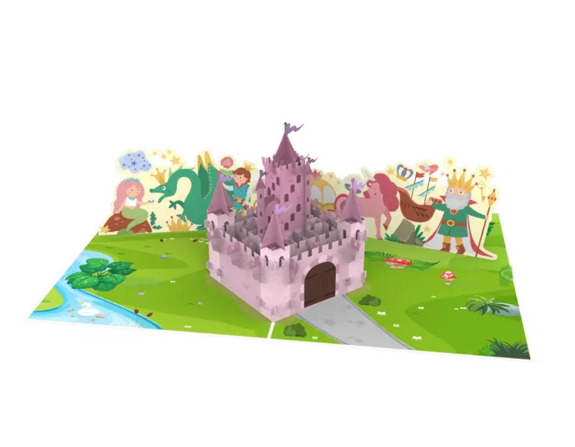 Fairytale Castle Pop up Card