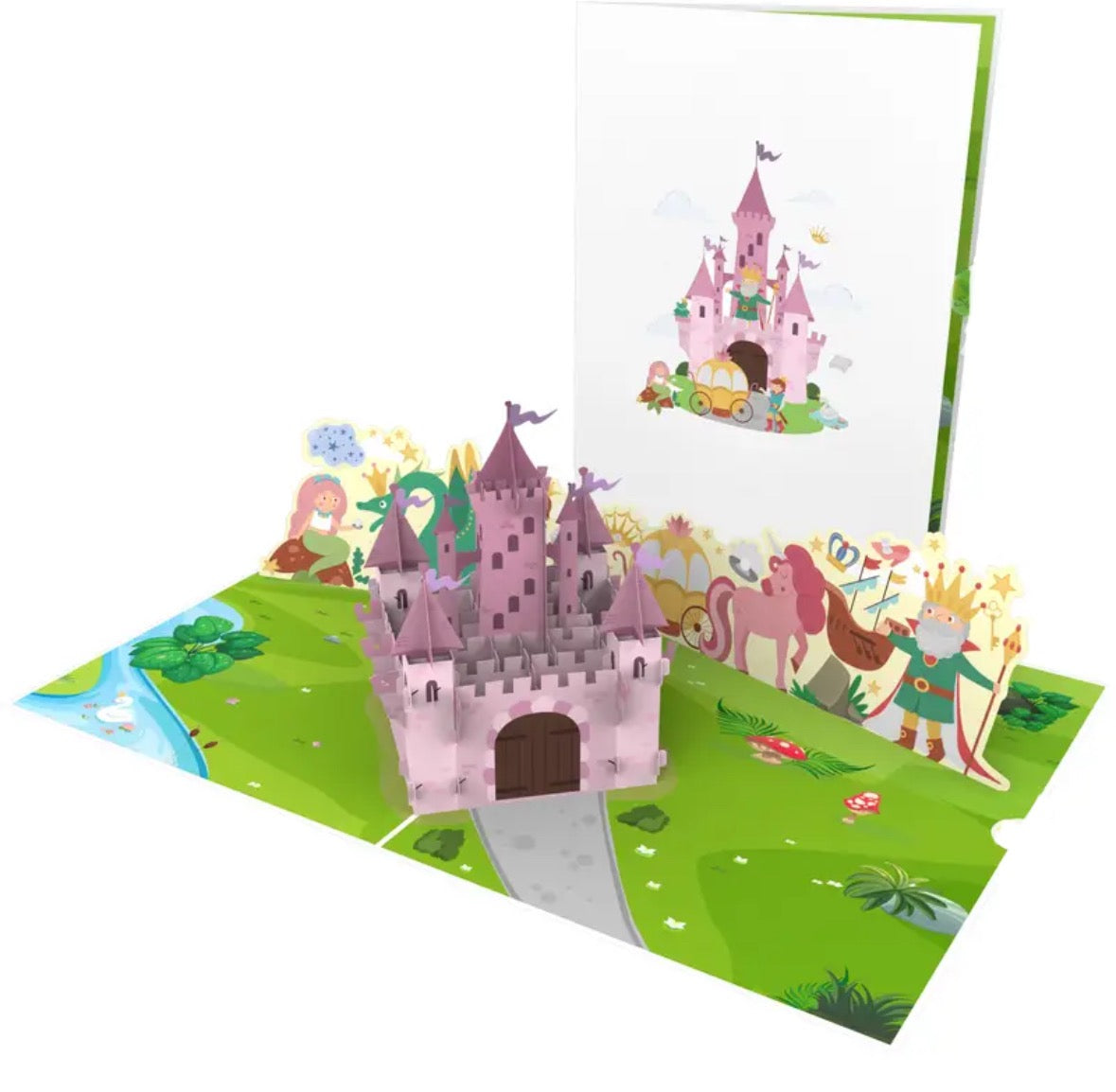Fairytale Castle Pop up Card
