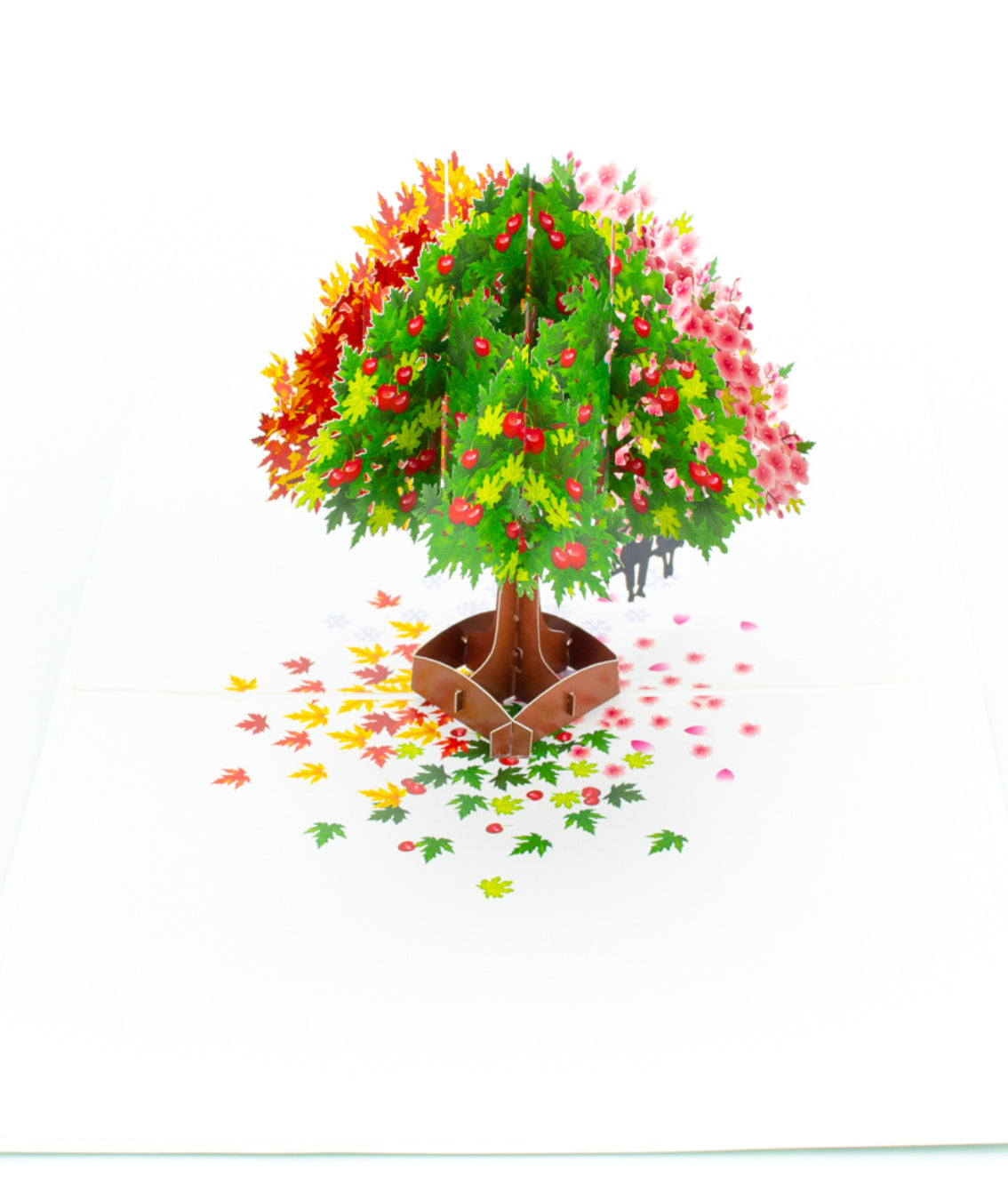 Four Seasons Love Tree with Swing