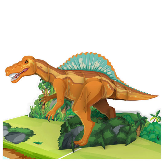 Spinosaurus Dinosaur in the Jungle