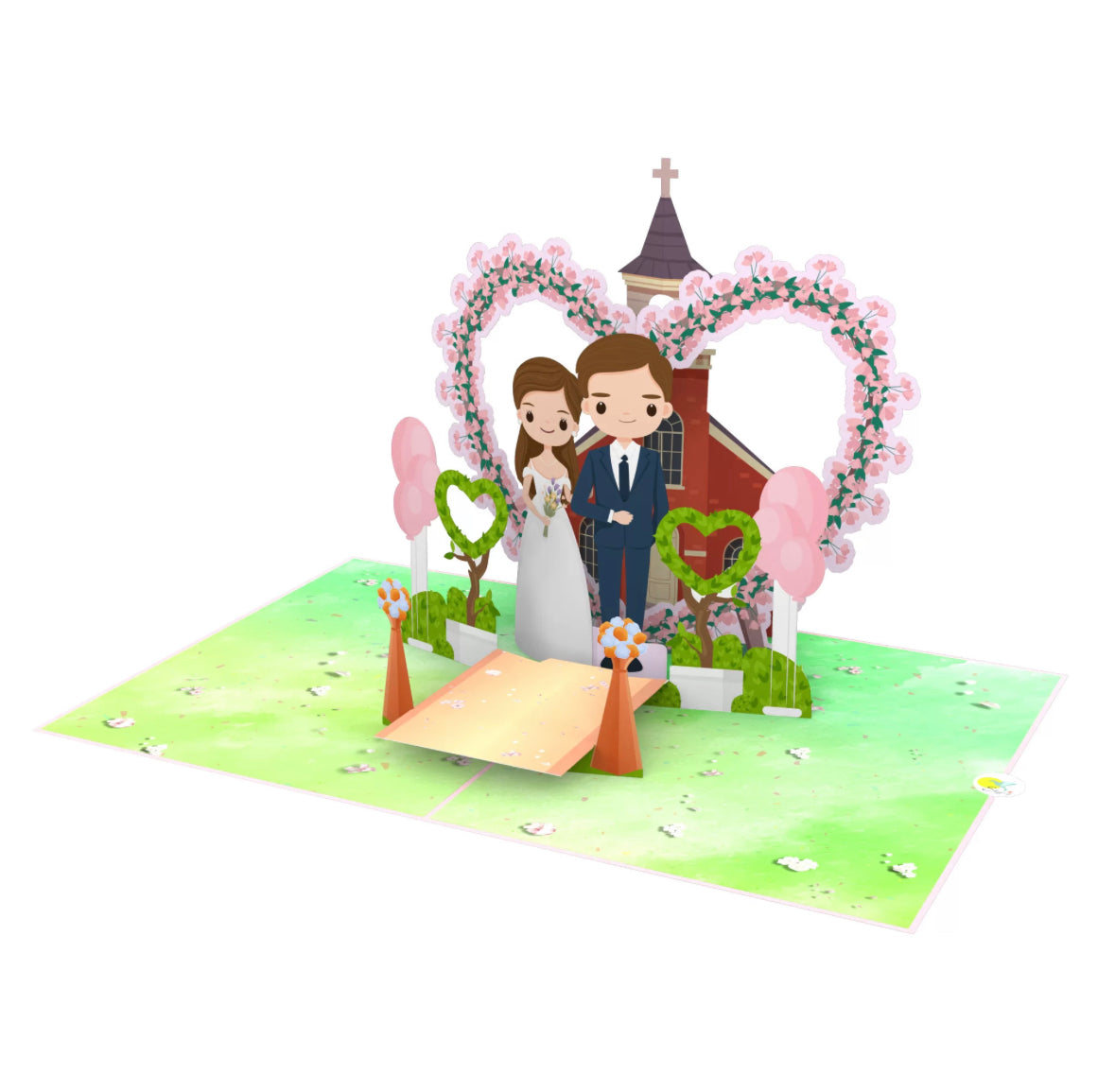 Joyous Church Wedding