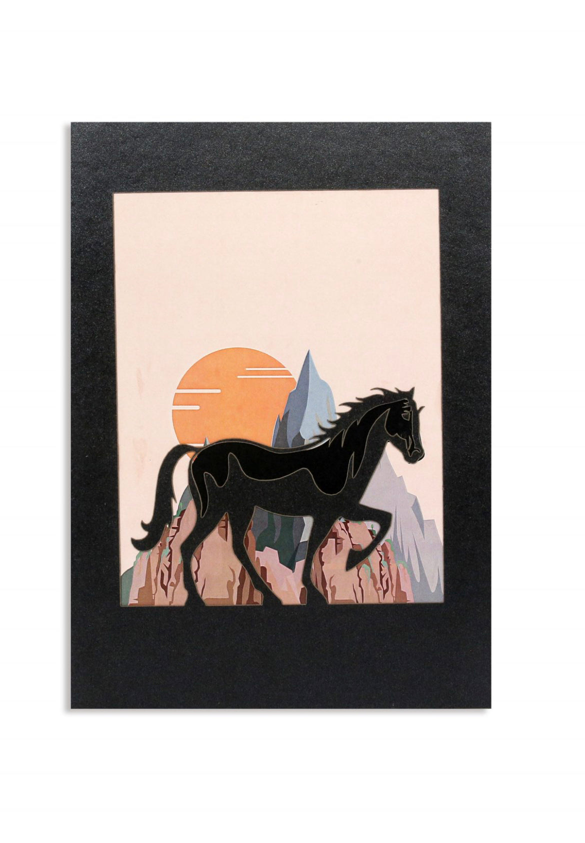 Wild Horse in the Mountains