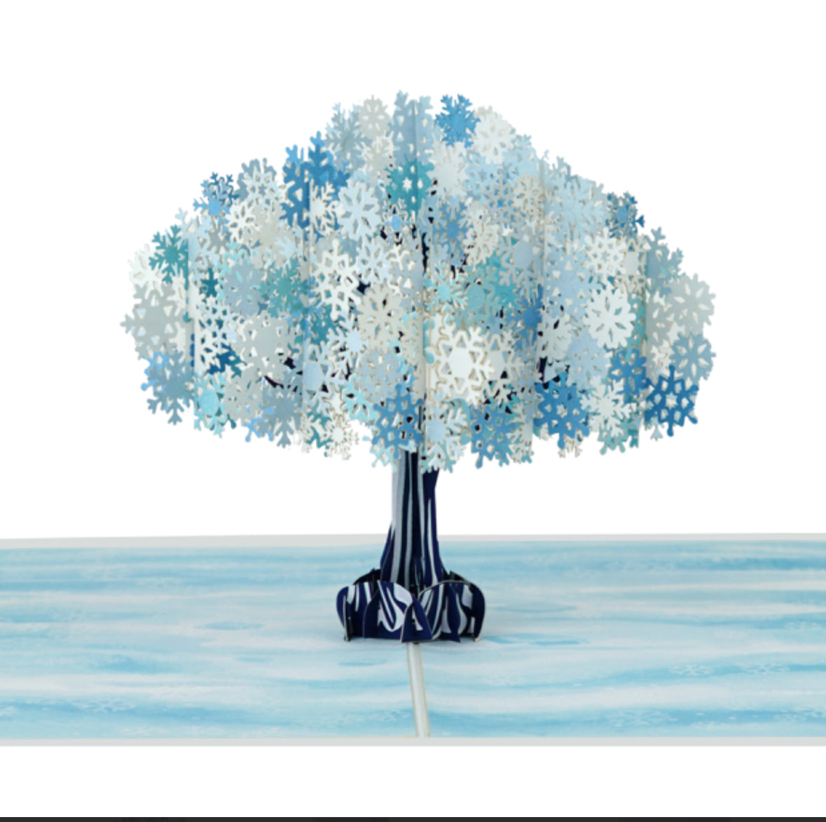 Winter Snowflake Tree
