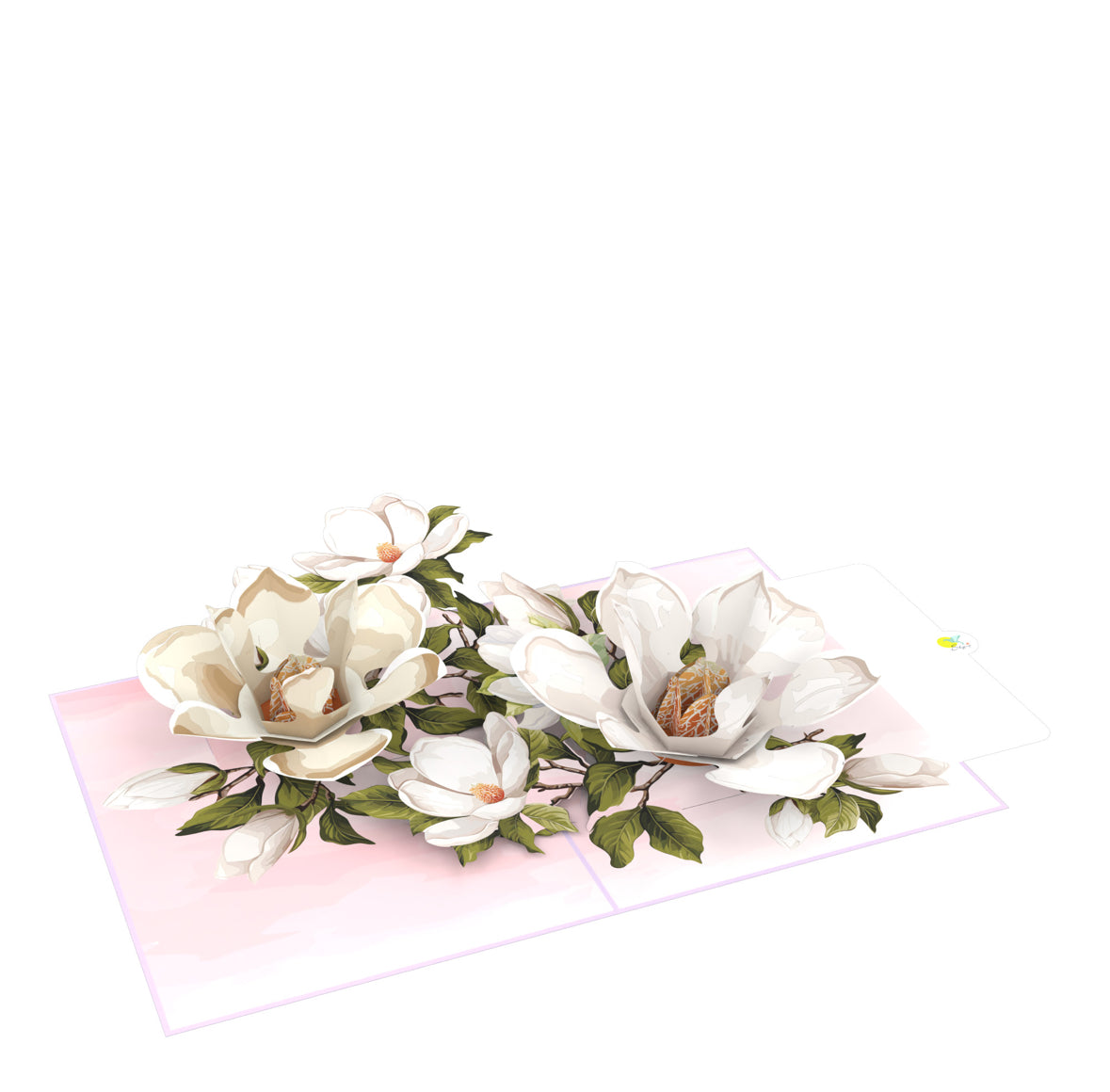 Magnificent Magnolias 3D Pop up Card