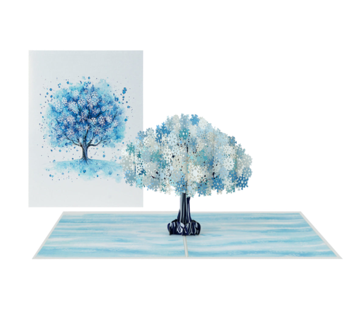 Winter Snowflake Tree