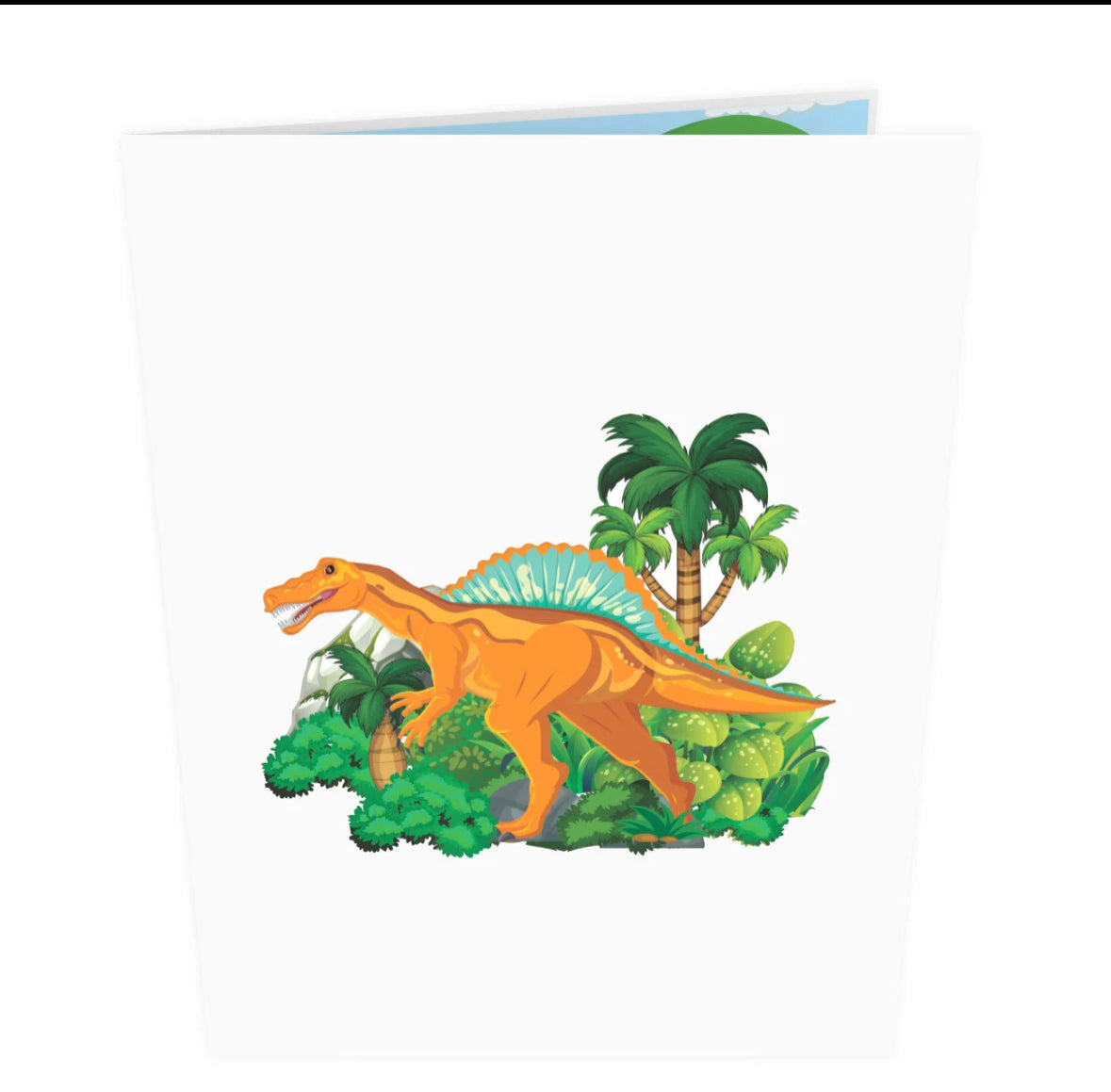 Spinosaurus Dinosaur in the Jungle