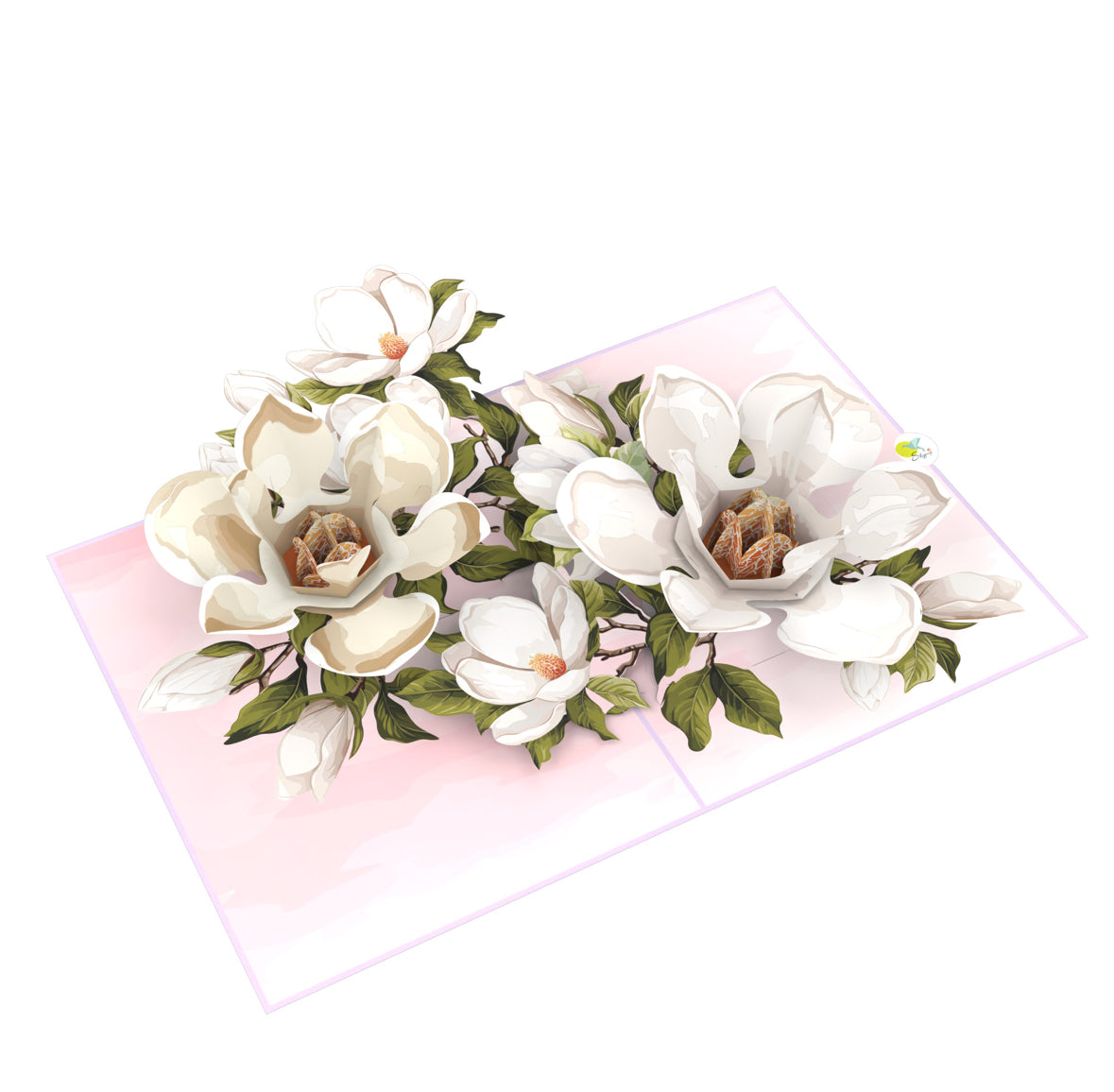 Magnificent Magnolias 3D Pop up Card