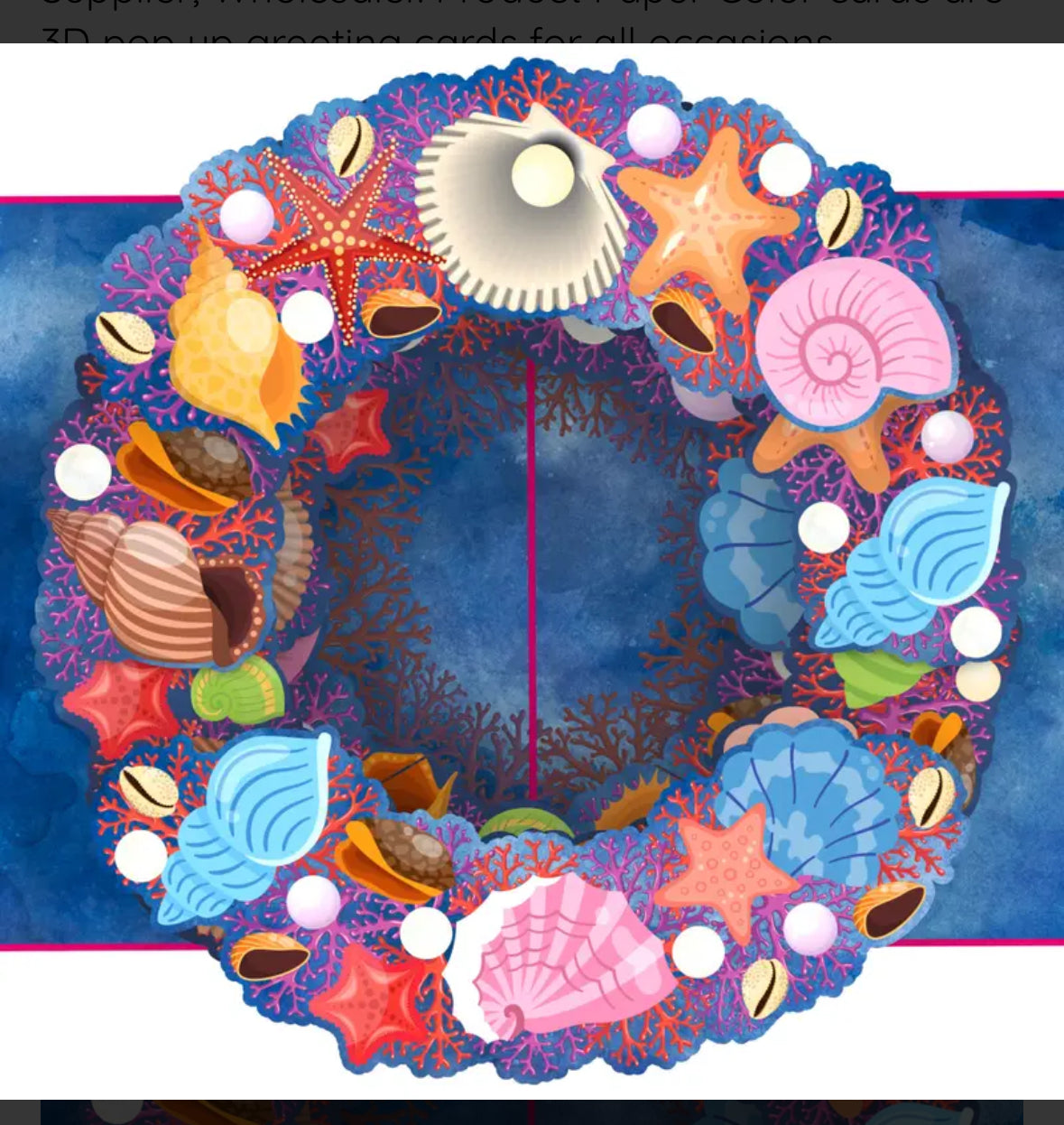 Magical Seashell wreath