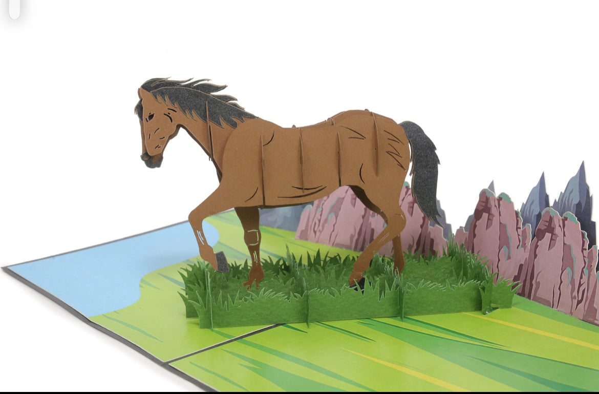 Wild Horse in the Mountains