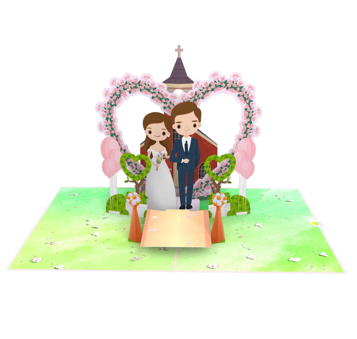 Joyous Church Wedding
